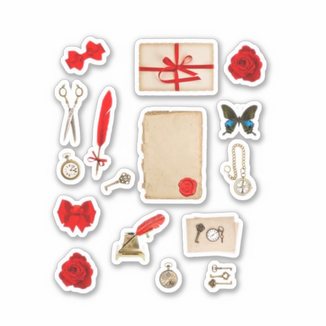 Scrapbook Sticker (Front)