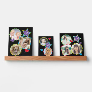 Scrapbook Style Add Your Own Custom Family Photos Picture Ledge