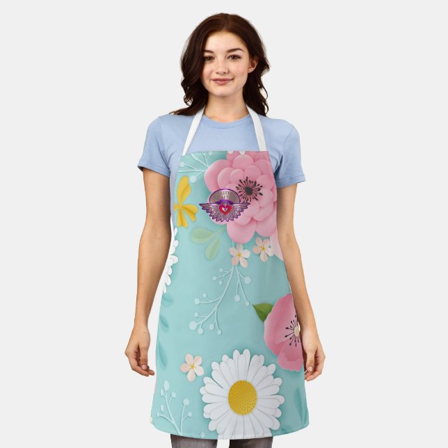 Scrapbooker Master Badge  Apron (Worn)