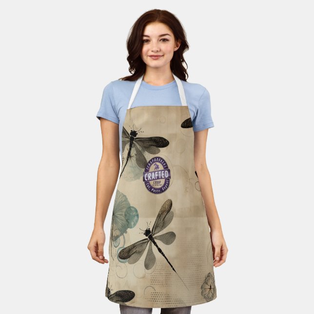 Scrapbookers and Crafters - New Lower Price  Apron (Worn)