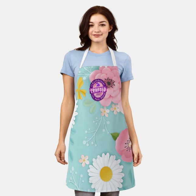 Scrapbookers and Crafters - New Lower Price  Apron (Worn)