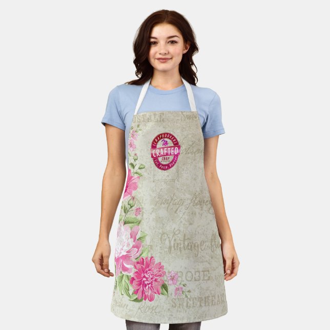 Scrapbookers and Crafters - New Lower Price  Apron (Worn)