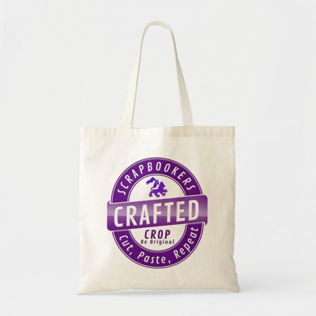 Scrapbookers and Crafters  Tote Bag (Front)