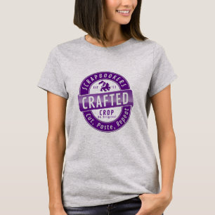 “Scrapbookers - Cut, Paste and Repeat” T-Shirt