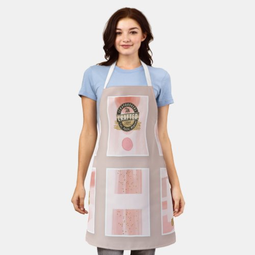 Scrapbookers Cut Paste Repeat Apron