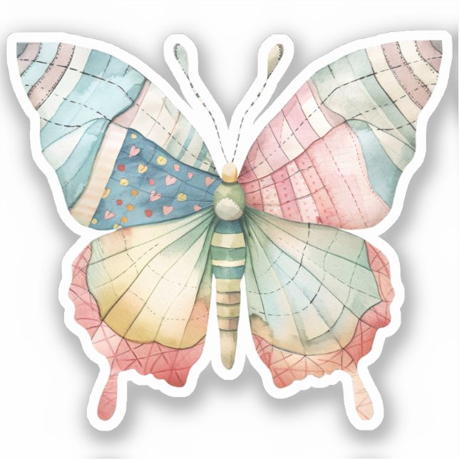 Scrapbooking Butterfly Sticker (Front)
