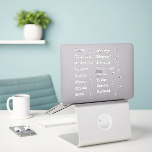 Scrapbooking Journaling Words and Phrases Sticker
