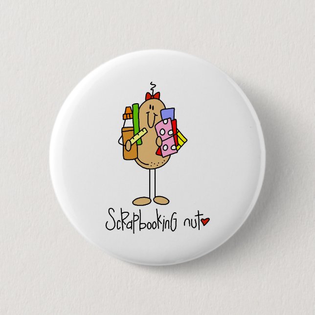 Scrapbooking Nut Button (Front)