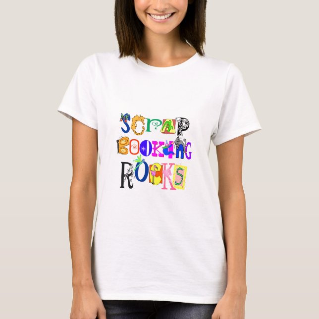 Scrapbooking Sweatshirt T-Shirt (Front)