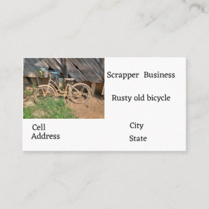 Scrape Metal Business Business Card
