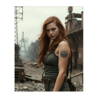 Scrapland Scavenger Queen Acrylic Print