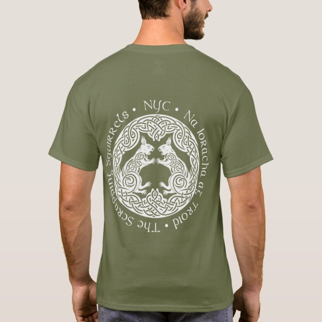 Scrapping Squirrels Faction - Student T-Shirt (Back)
