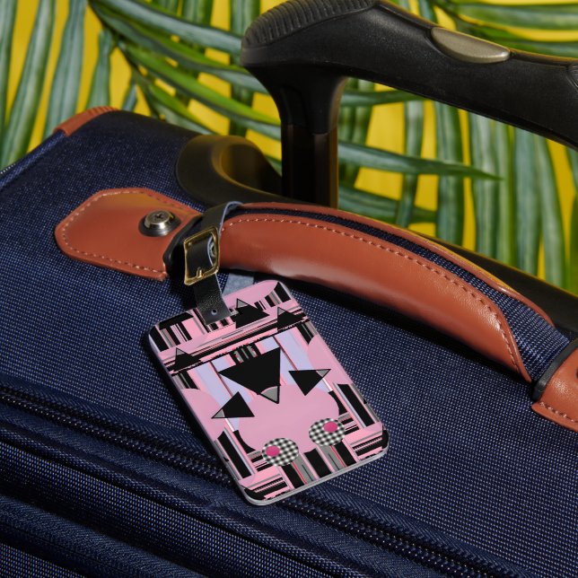 Scrapple Slopedough Luggage Tag (Front Insitu 1)