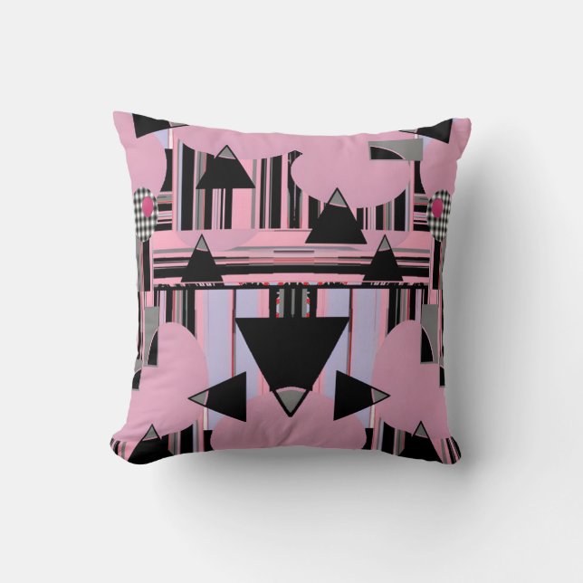 Scrapple Slopedough Throw Pillow (Front)