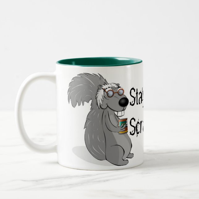 Scrappy Squirrel Mug (Left)
