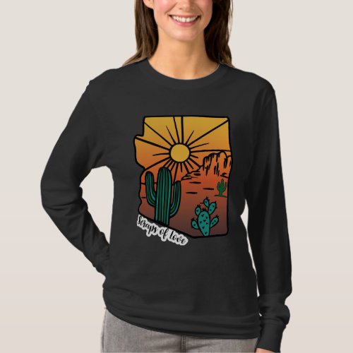 Scraps of Love Arizona Sunset Tee