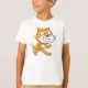 Scratch Cat Shirt (Kids) | Zazzle