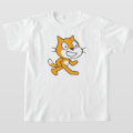 Scratch Cat Shirt (Kids) | Zazzle