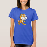 Scratch Cat Shirt (womens) at Zazzle