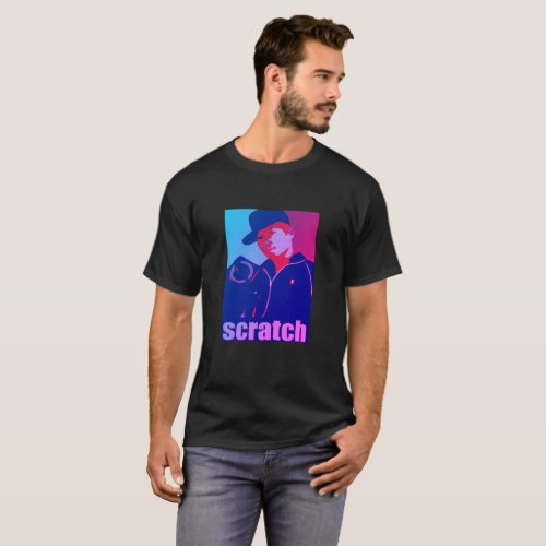 Scratch DJ Q Bert T_Shirt