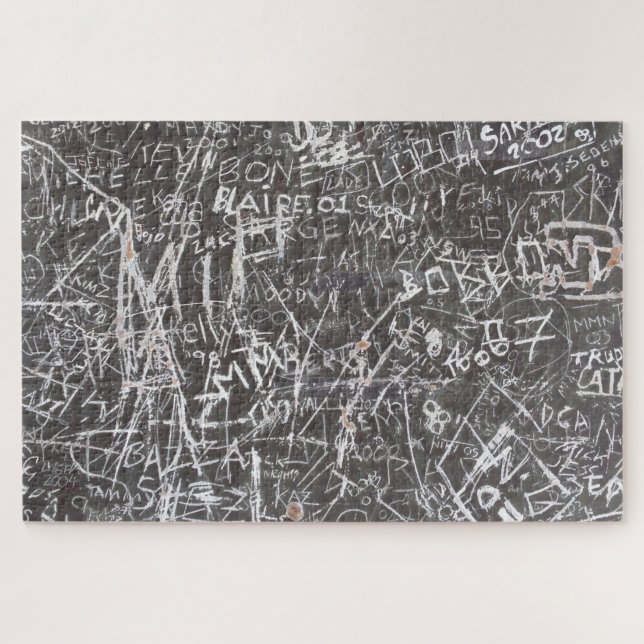 scratch graffiti jigsaw puzzle (Horizontal)