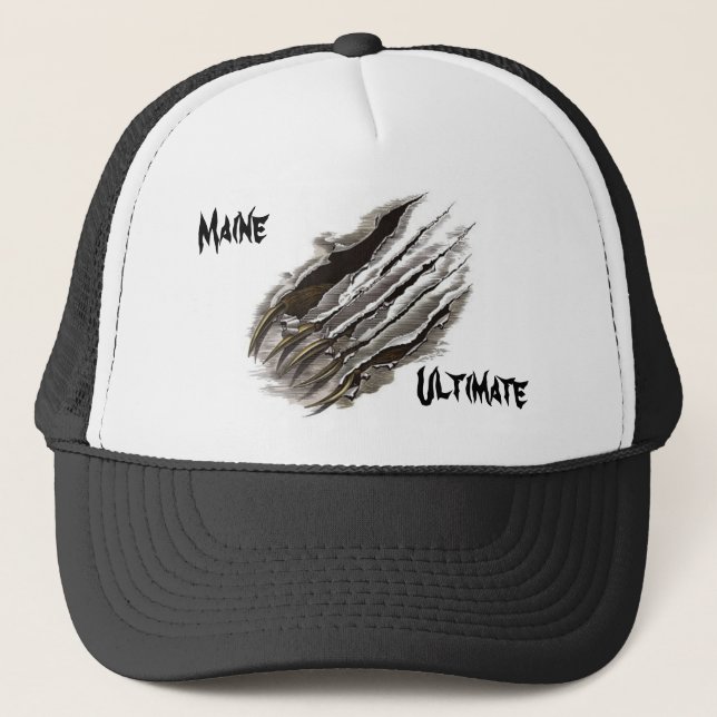 scratch, Maine, Ultimate Trucker Hat (Front)
