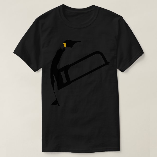 SCRATCH MY BACK WITH A HACKSAW ORIGINAL DESIGN T-Shirt (Design Front)
