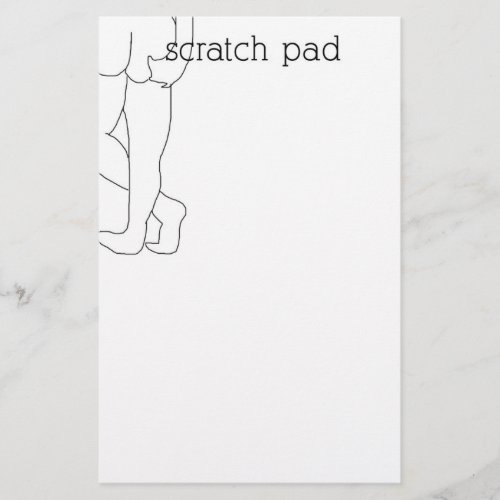 Scratch Pad Stationery