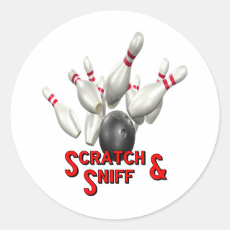 Scratch & Sniff Classic Round Sticker