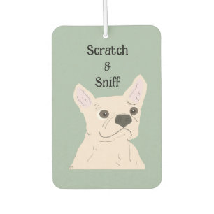 Scratch & Sniff, cute dog, Air Freshener