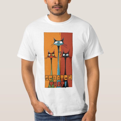 Scratch that _ Cat Collection T_Shirt