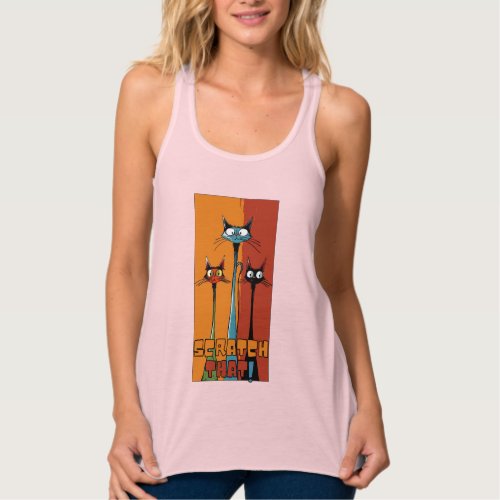 Scratch that _ Cat Collection Tank Top