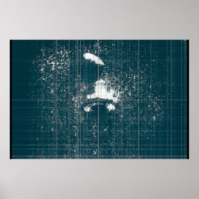 Scratched Design Poster (Front)