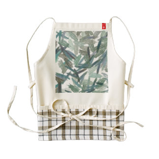 Scratches of different colors zazzle HEART apron