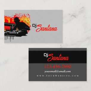 Scratching Hits Business Card