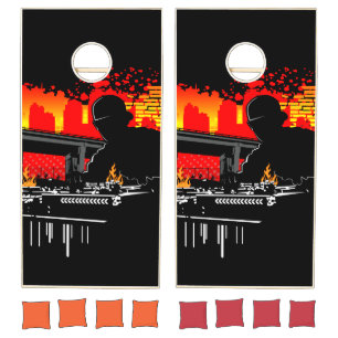 Scratching Hits Cornhole Set