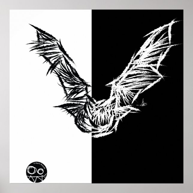 Scratchy Bat Poster/Print 1 Poster (Front)