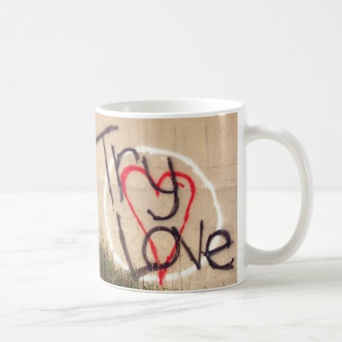 Scrawl On Wall Coffee Mug