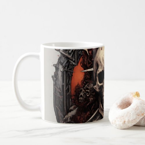 Scray death metal  coffee mug