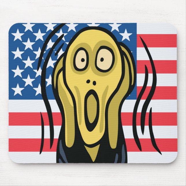 Scream American Mouse Pad (Front)