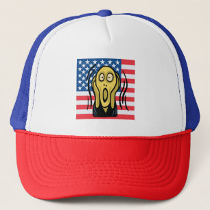 Scream American Trucker Hat