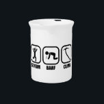 Scream Barf Climb Beverage Pitcher<br><div class="desc">When the screaming barfies come,  they live up to their rep. You'll be loud,  you'll get messy,  but just keep climbing.</div>