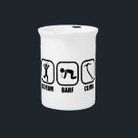 Scream Barf Climb Beverage Pitcher<br><div class="desc">When the screaming barfies come,  they live up to their rep. You'll be loud,  you'll get messy,  but just keep climbing.</div>