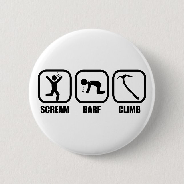 Scream Barf Climb Button (Front)
