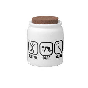 Scream Barf Climb Candy Jar