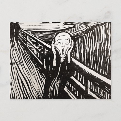 Scream by Edward Munch Postcard