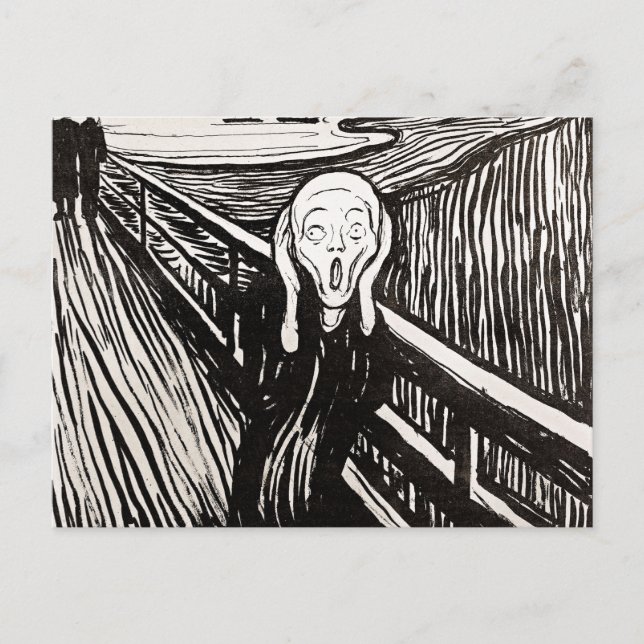 Scream by Edward Munch Postcard (Front)