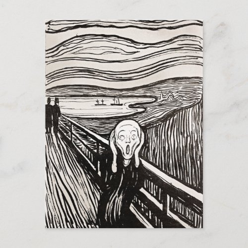 Scream by Edward Munch Postcard