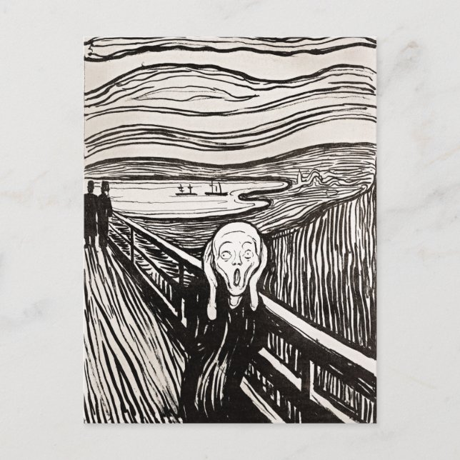 Scream by Edward Munch Postcard (Front)