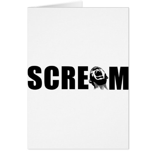 Scream Cards (Front)